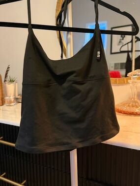 ReoRia Black Logo Tank Top